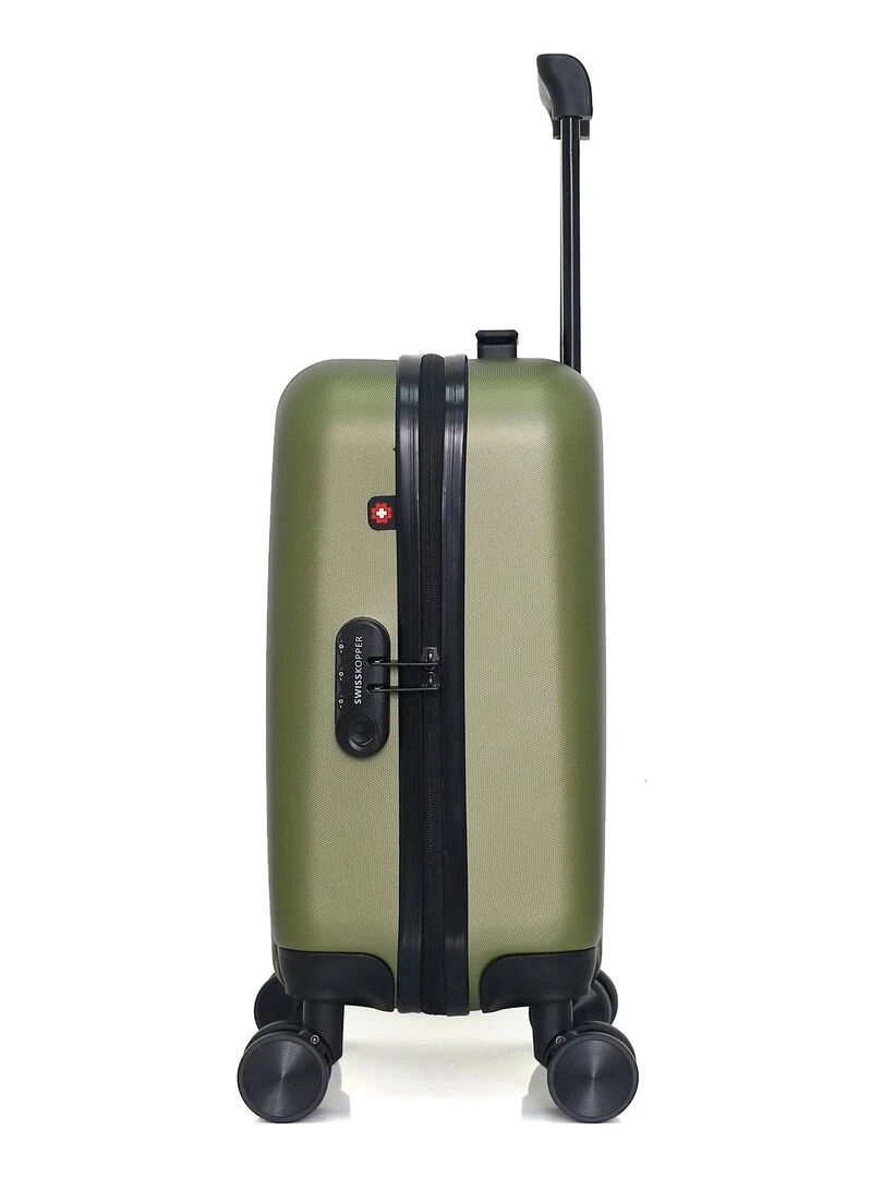 SWISS KOPPER   VALISE CABINE XS RÜTI 4 ROUES 46 CM   Vert kaki