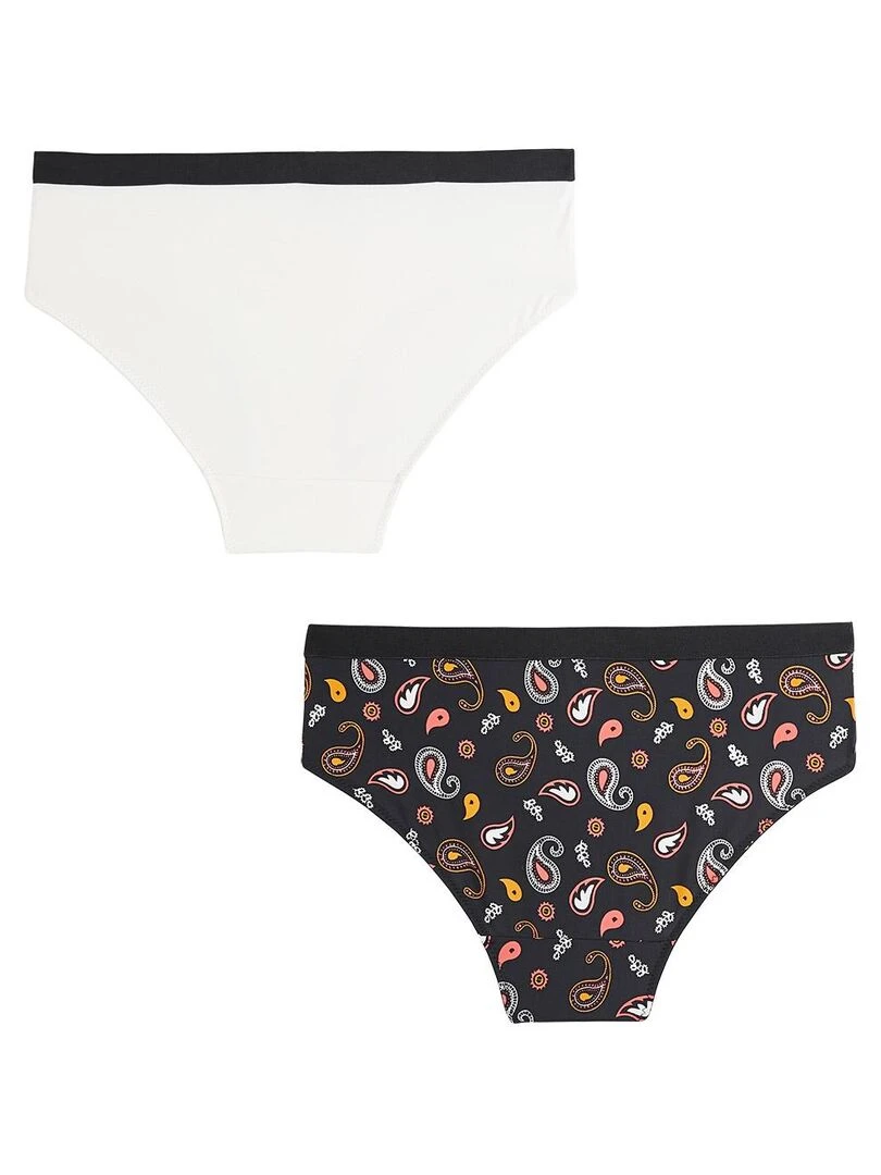 Lot de 2 culottes fille Raga Noir