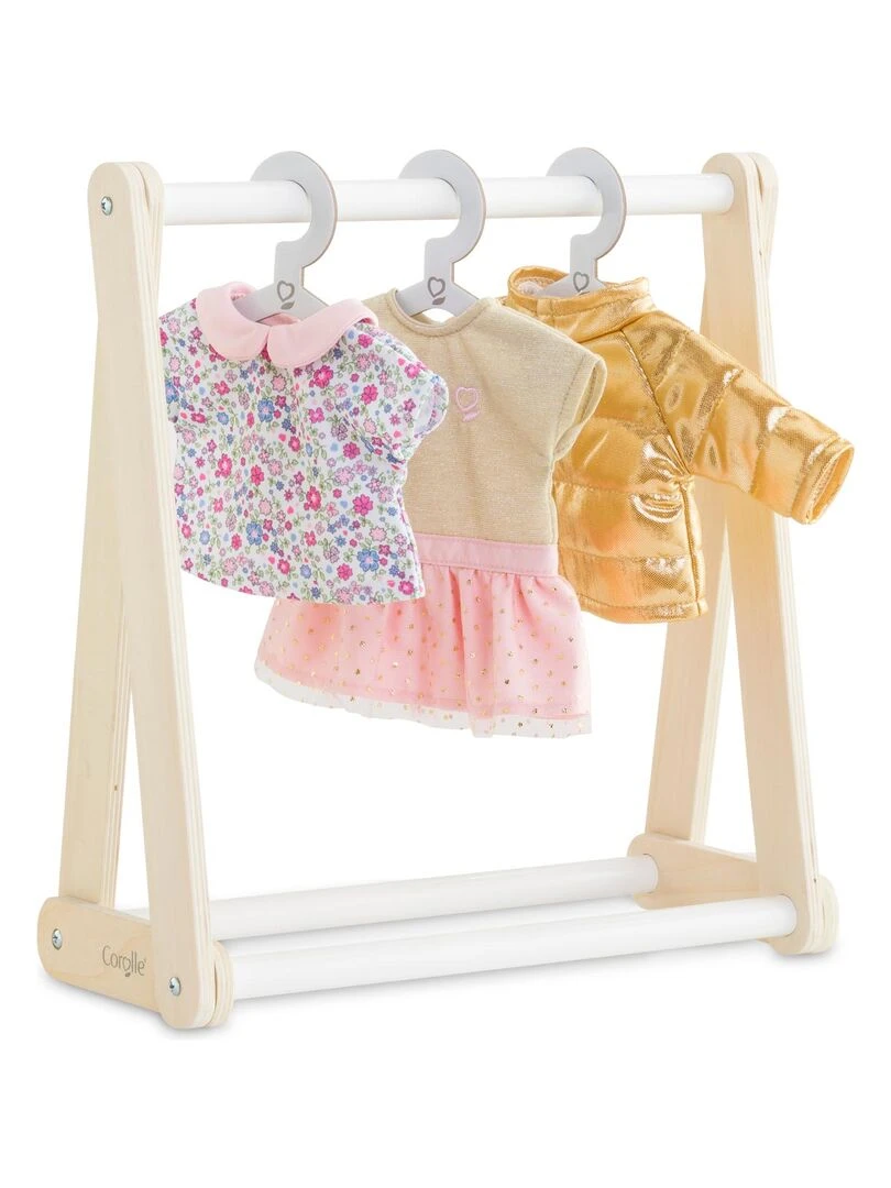 Portant de Vêtements en bois   N/A
