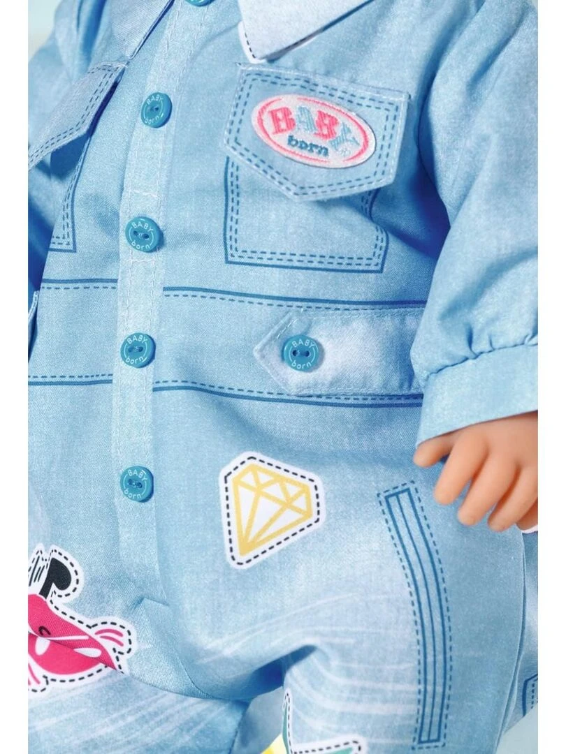 Baby born Deluxe Combinaison en jean pour poupée 43cm   N/A