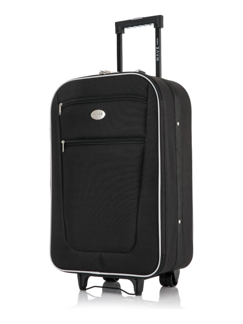 WAVE PARIS Valise weekend POLYESTER LOIRE 65 cm Noir