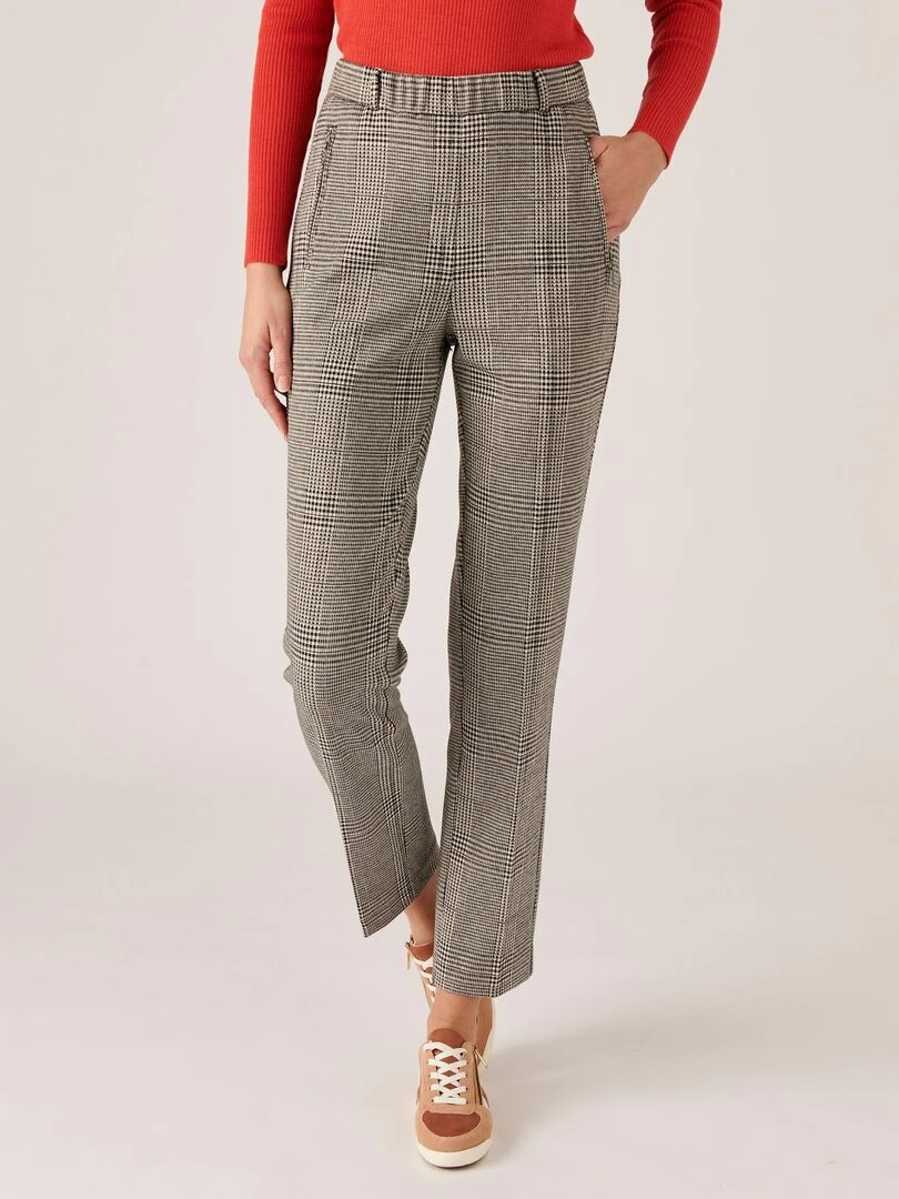 Pantalon 7/8ème maille milano Damart Noir