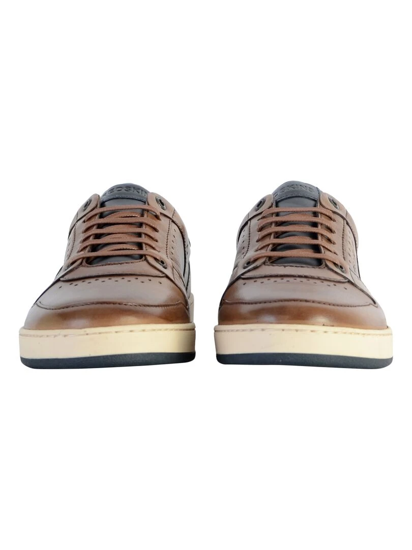 Basket Cuir Redskins Chaleur   Bleu