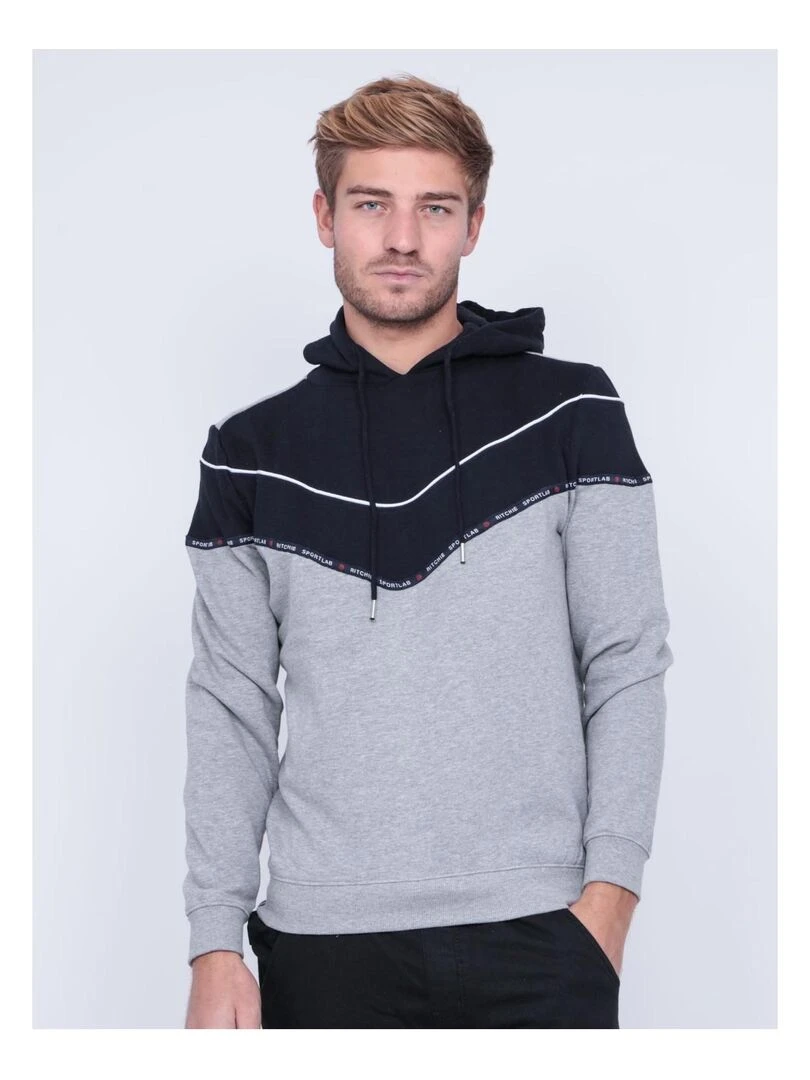 Sweat capuche WEMOTO Bleu marine