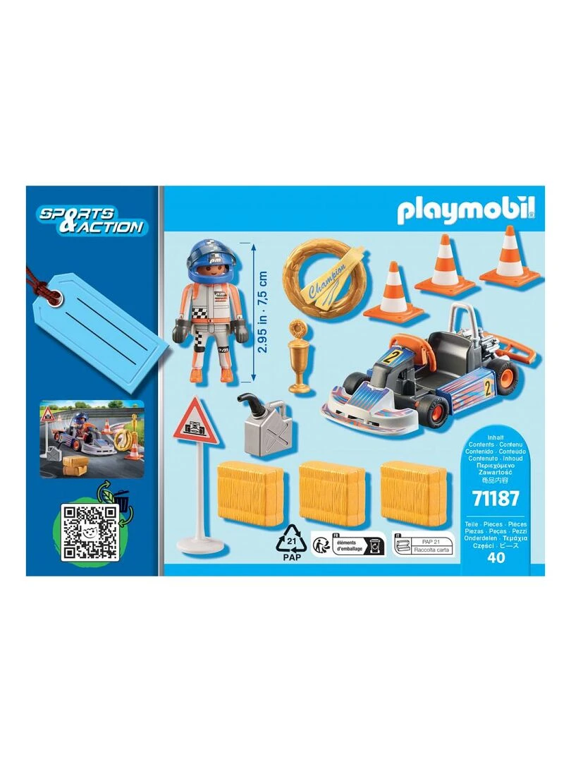 71187 Pilote de kart action   N/A