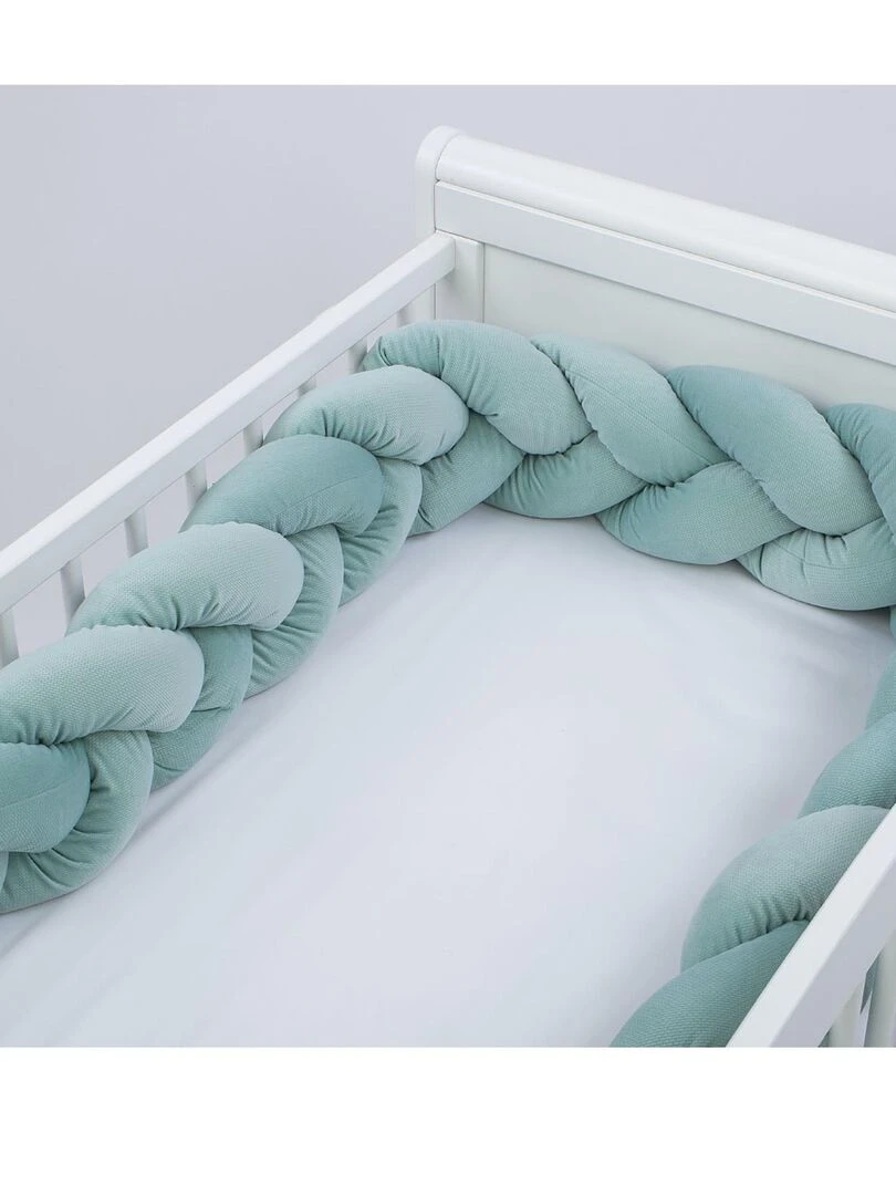 Tresse de lit bébé universelle   VELVET   Vert