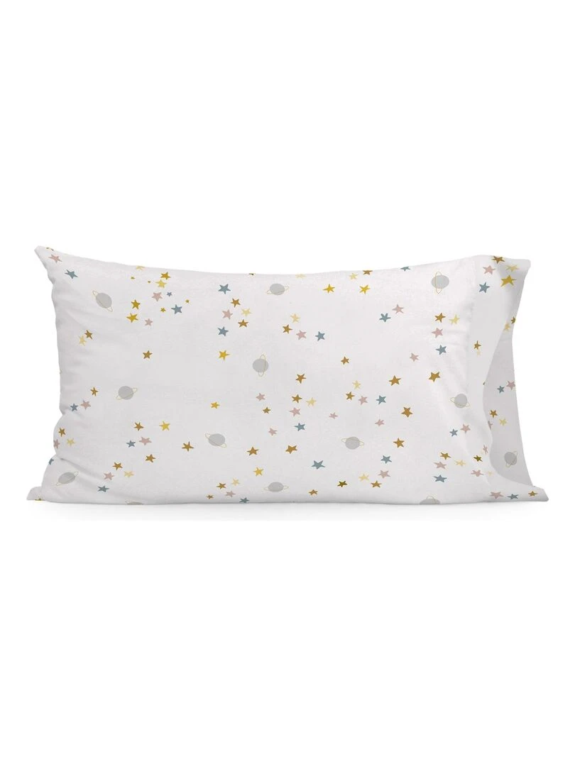 Taie d'oreiller Saturn "Happyfriday" Multicolore