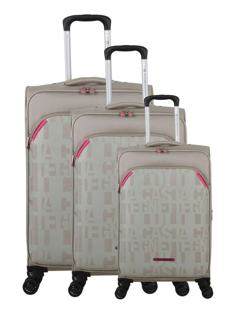LULU CASTAGNETTE SET DE 3 STREET Beige
