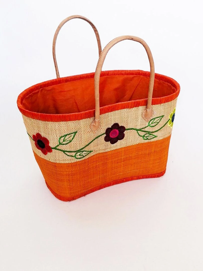 Panier Namakia MM Orange avec pochon Orange