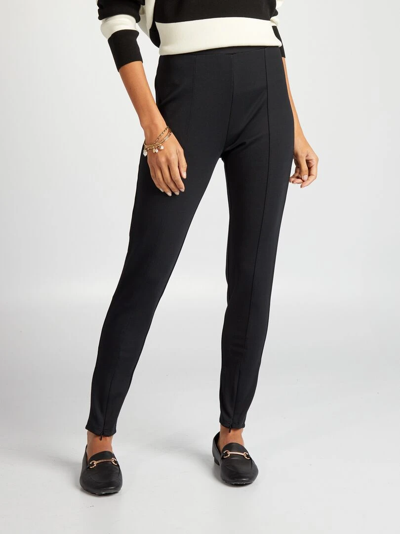 Legging en maille Milano noir