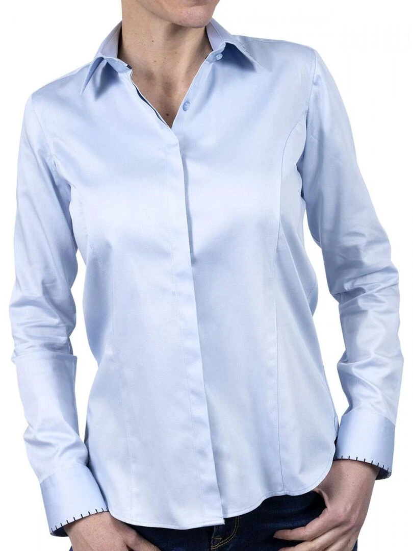 Chemise femme mode MARINA Bleu