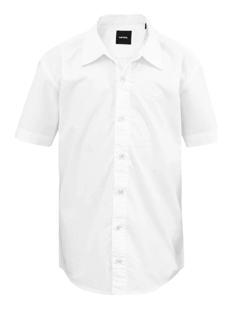 KAPORAL Chemise coton droite Blanc
