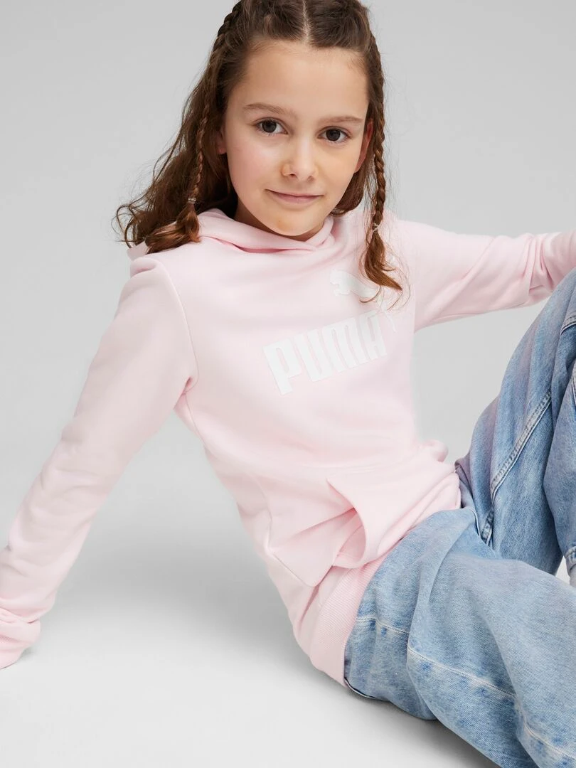 Sweat à capuche avec logo 'Puma' Rose