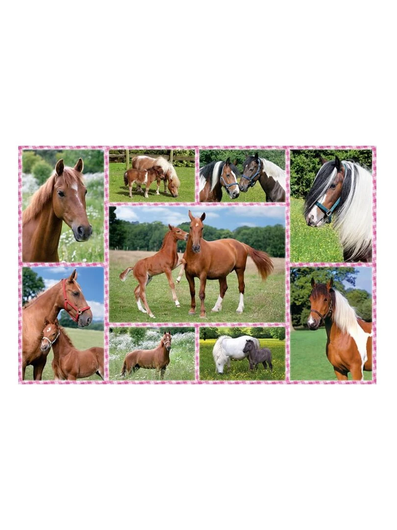 Puzzle 150 pièces : Rêve de chevaux N/A