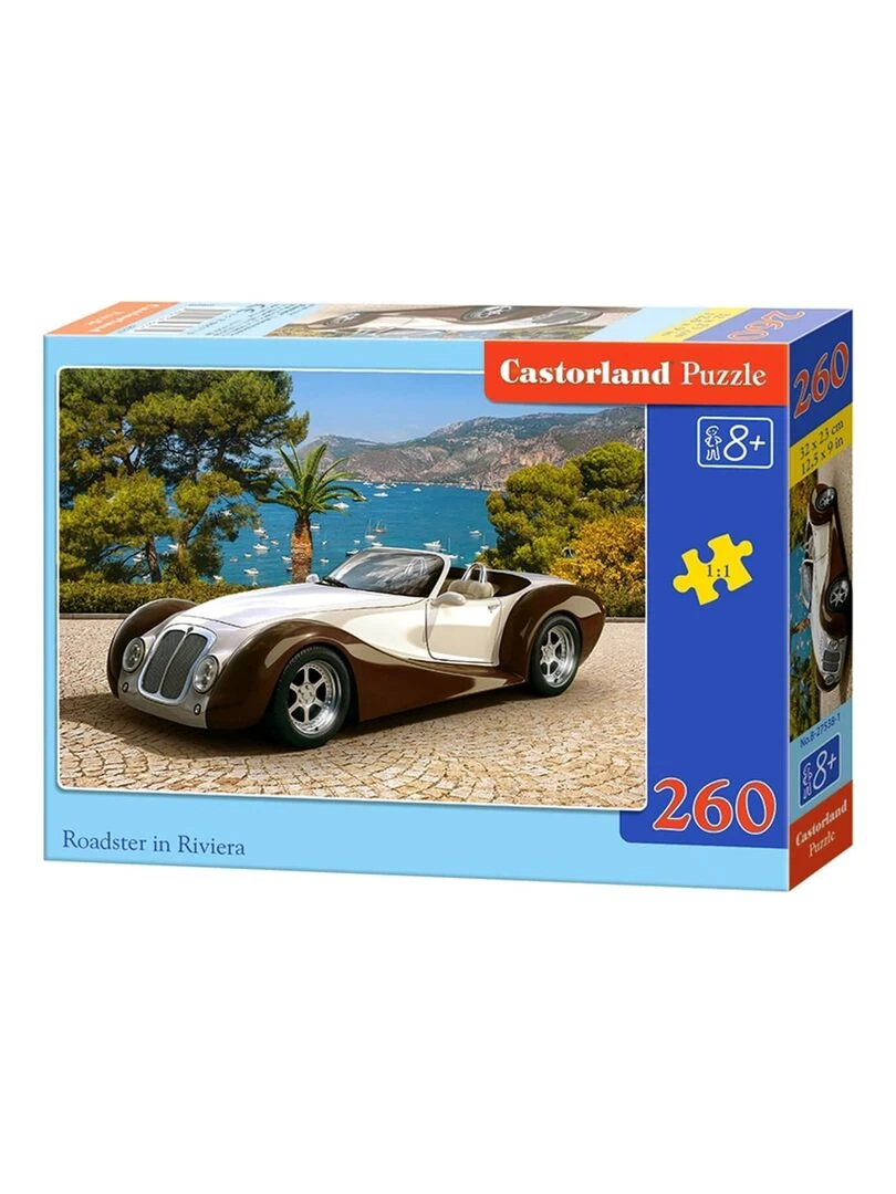 Puzzle 260 pièces : Roadster sur la Riviera N/A