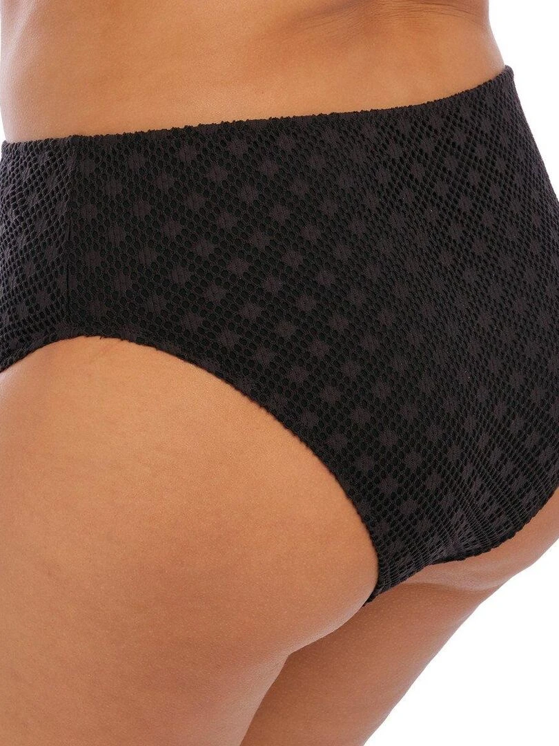 Culotte de bain taille haute grande taille Bazaruto Noir
