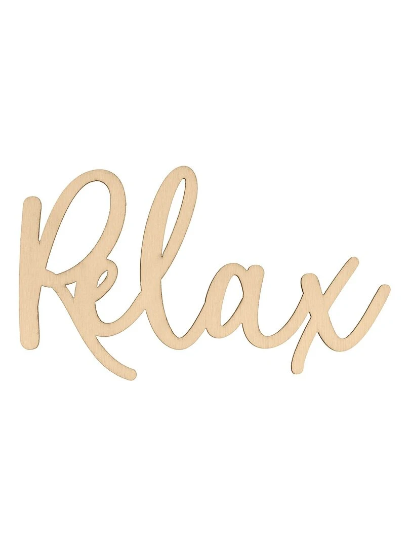 Mot en bois "Relax" N/A