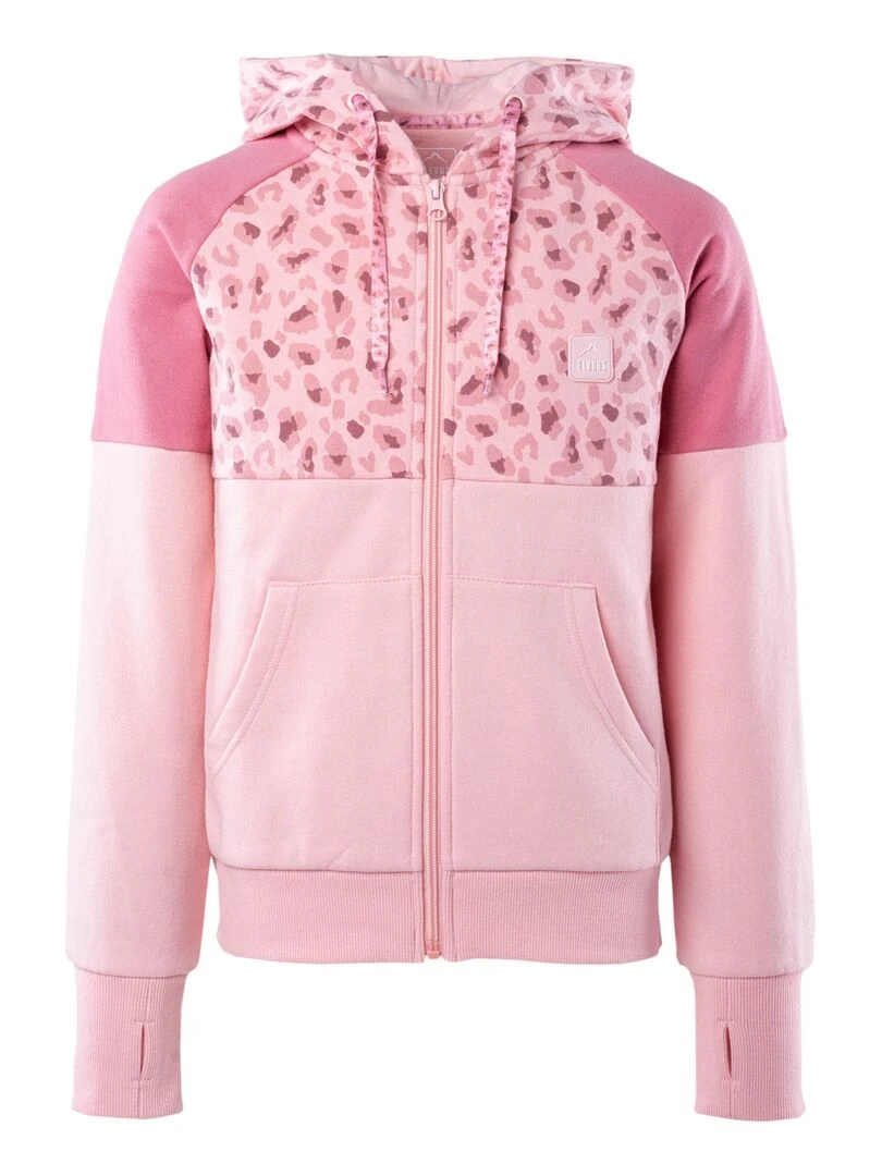 Elbrus Veste à capuche RAGNA Rose pâle