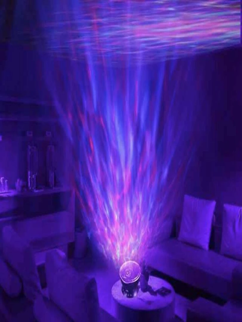 Projecteur océan son et lumière Noir