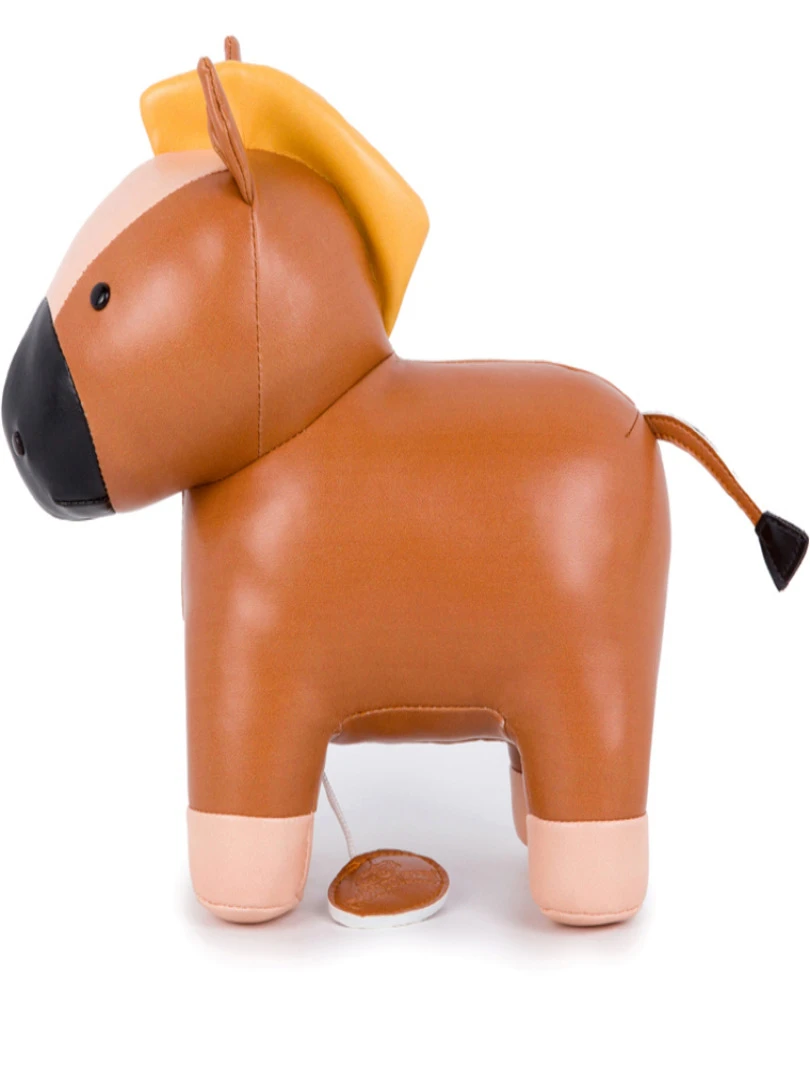 Charles Le Cheval Musical (22 X 10 Cm)   Marron