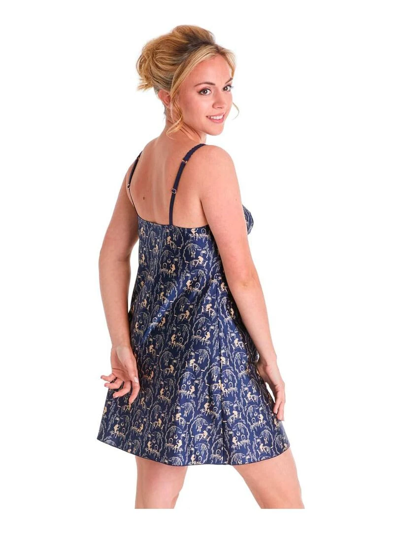 Nuisette HAUTE COUTURE Brigitte Bardot Lingerie Bleu