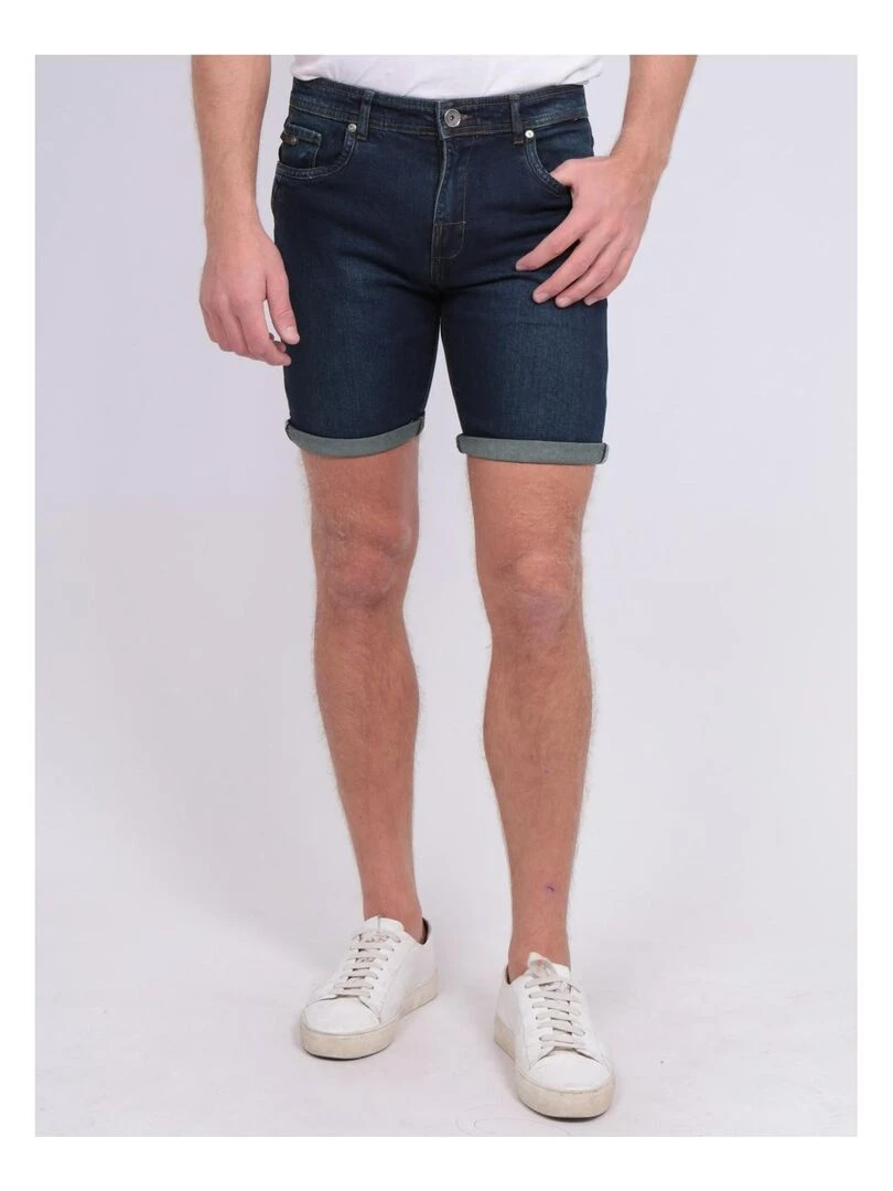 Bermuda en jean slim BLOOMING Bleu foncé