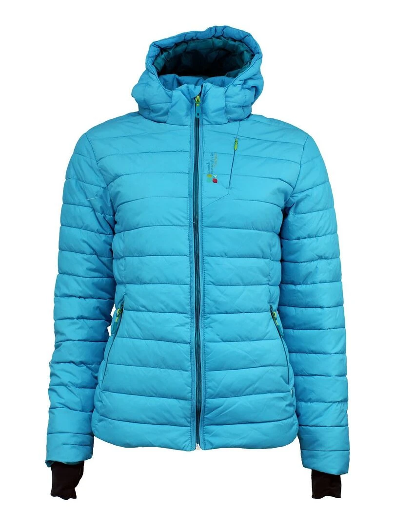 Doudoune de ski fille GAPTI PEAK MOUNTAIN Bleu turquoise