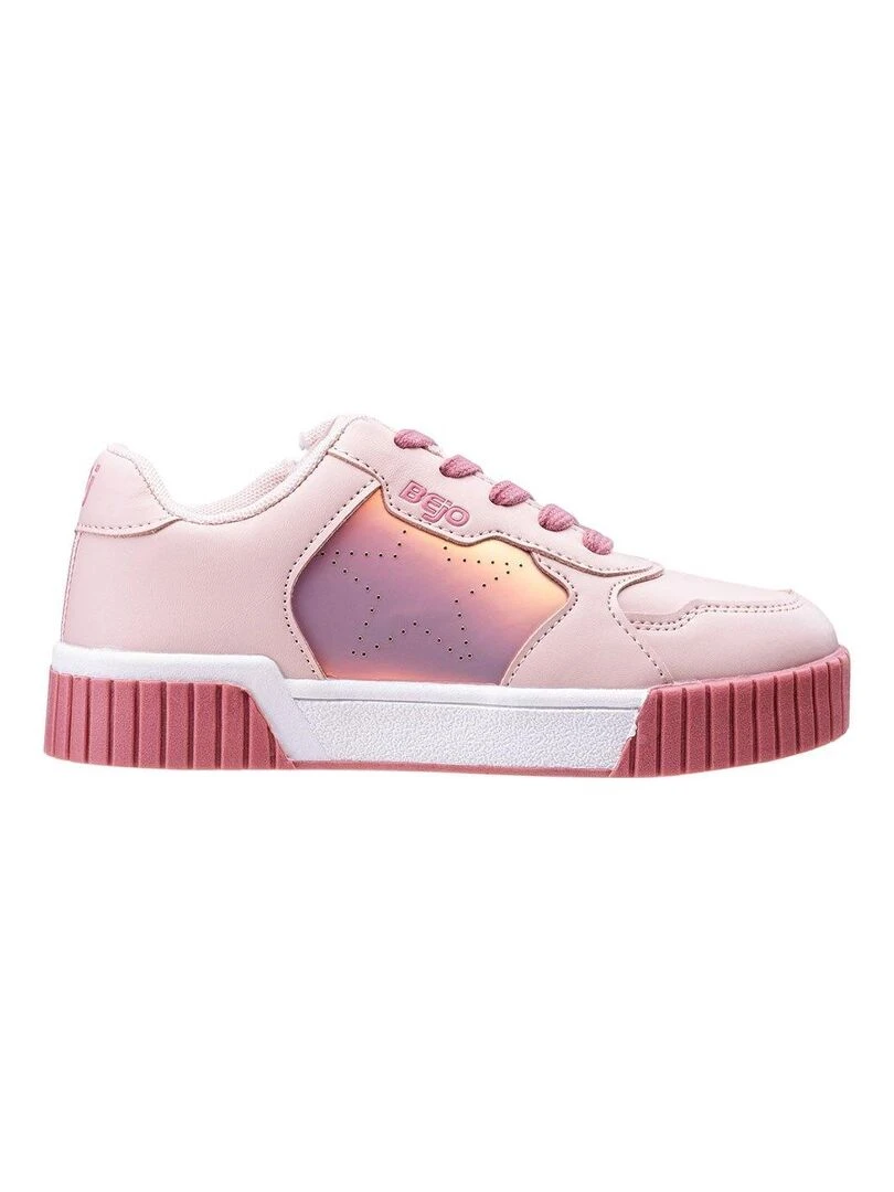 Bejo   Baskets BATES   Rose clair