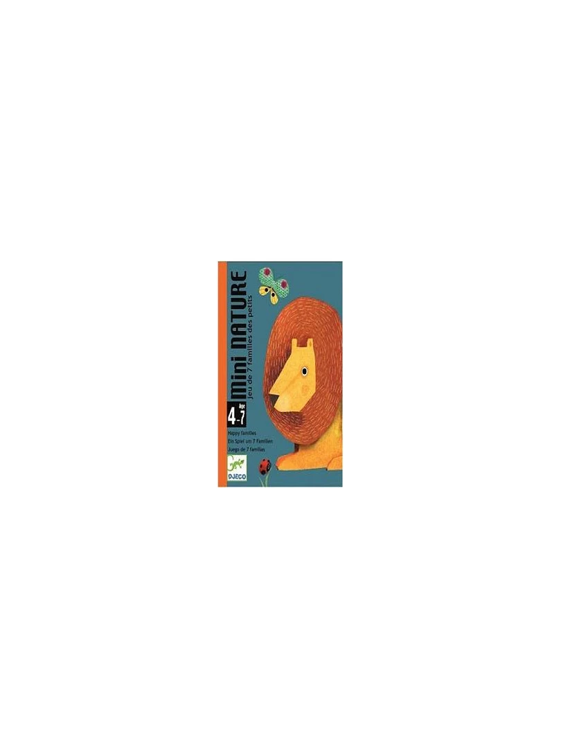 Jeu De Carte De 7 Familles Mini Nature   N/A