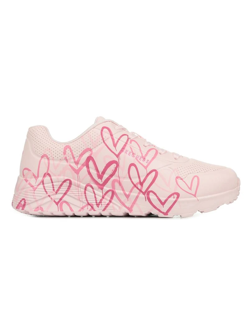 Baskets Skechers Uno Lite Spread The Love Rose