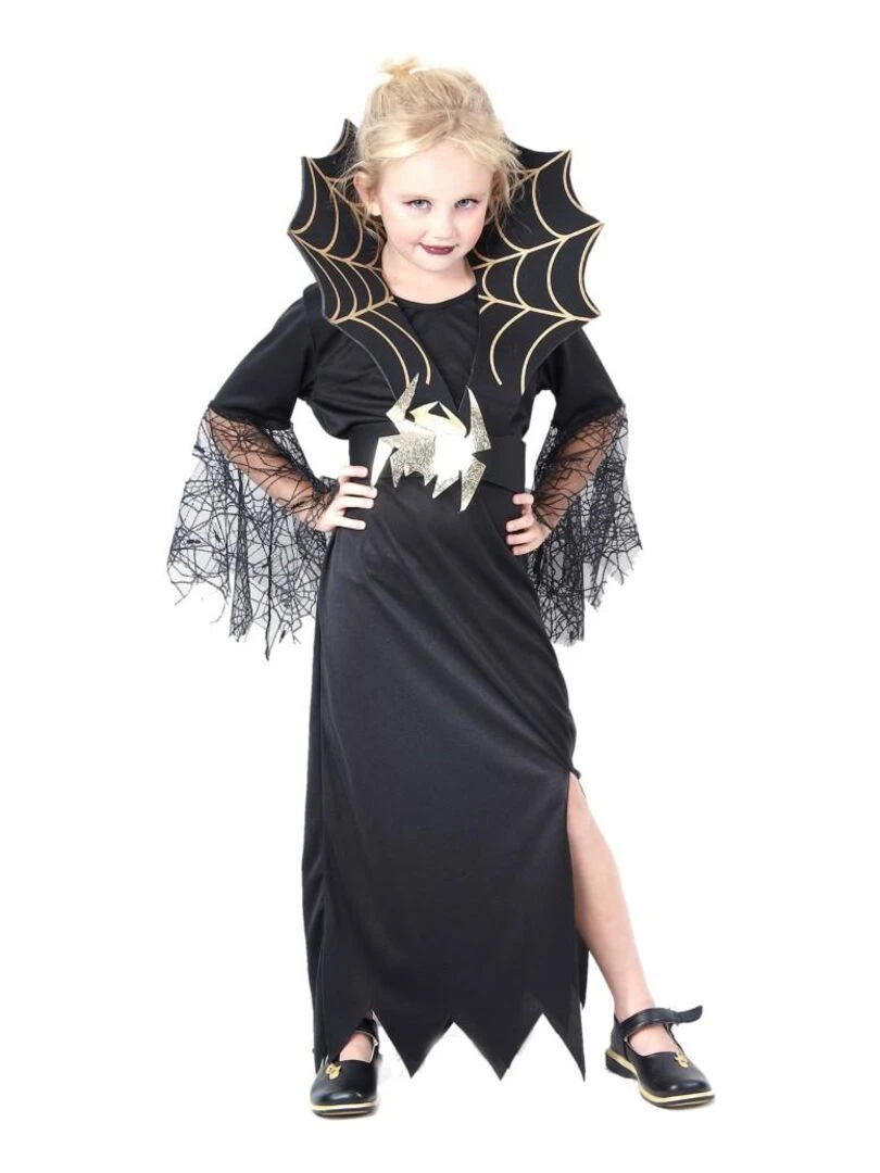 Déguisement Veuve noire Halloween fille enfant Noir Noir