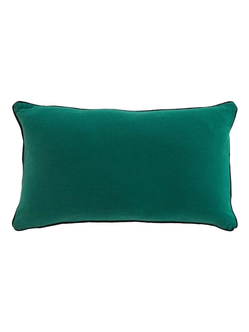 Coussin dehoussable Collection Lanette gris anthracite