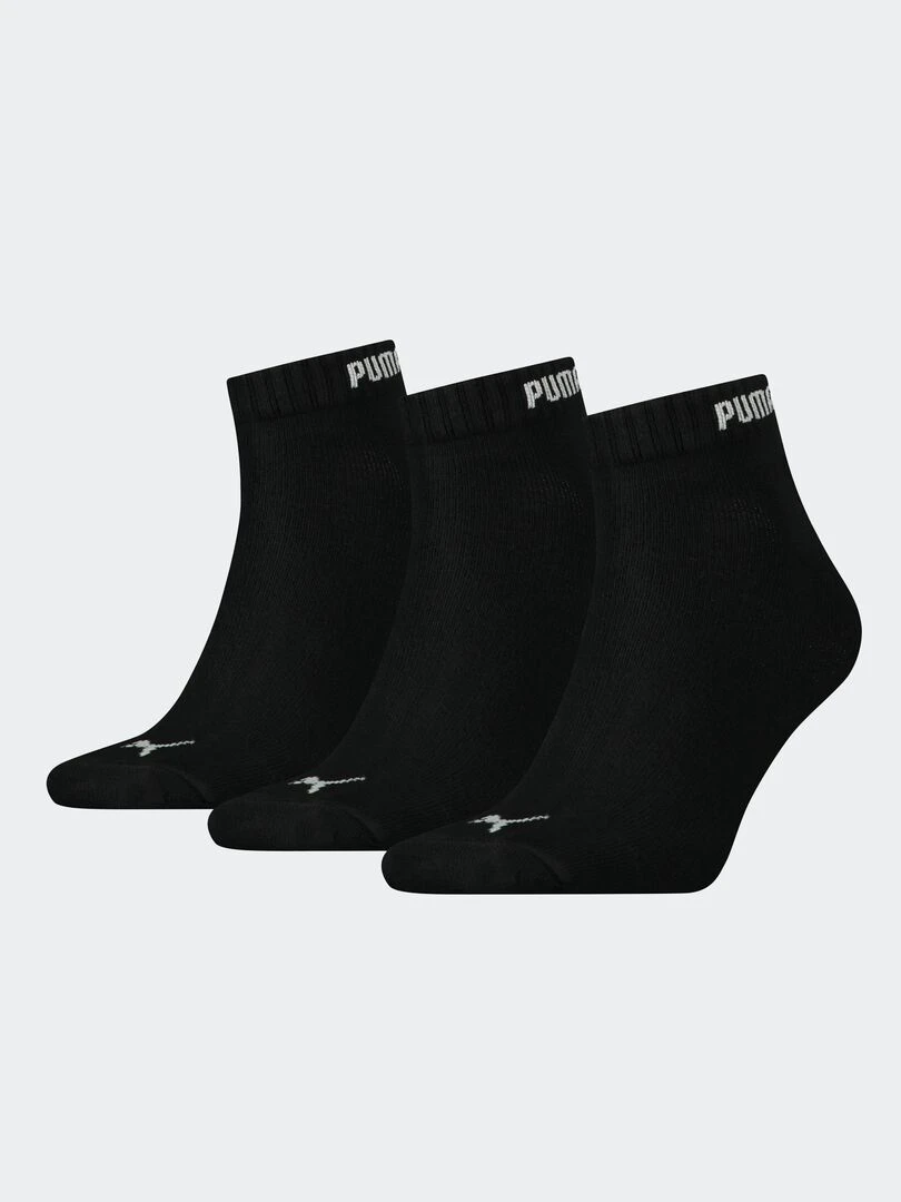 Lot de 3 paires de chaussettes 'Puma' Noir