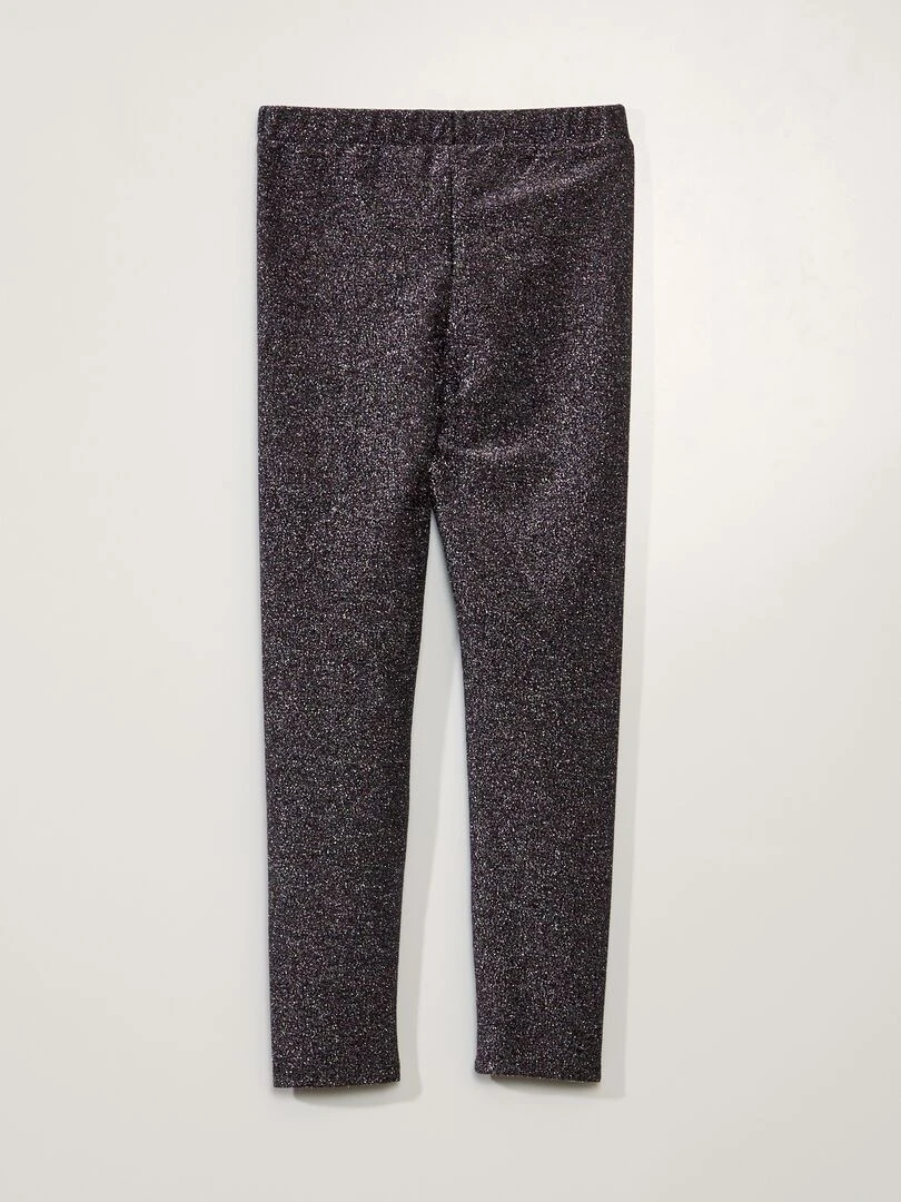 Legging long à paillettes Multicolor