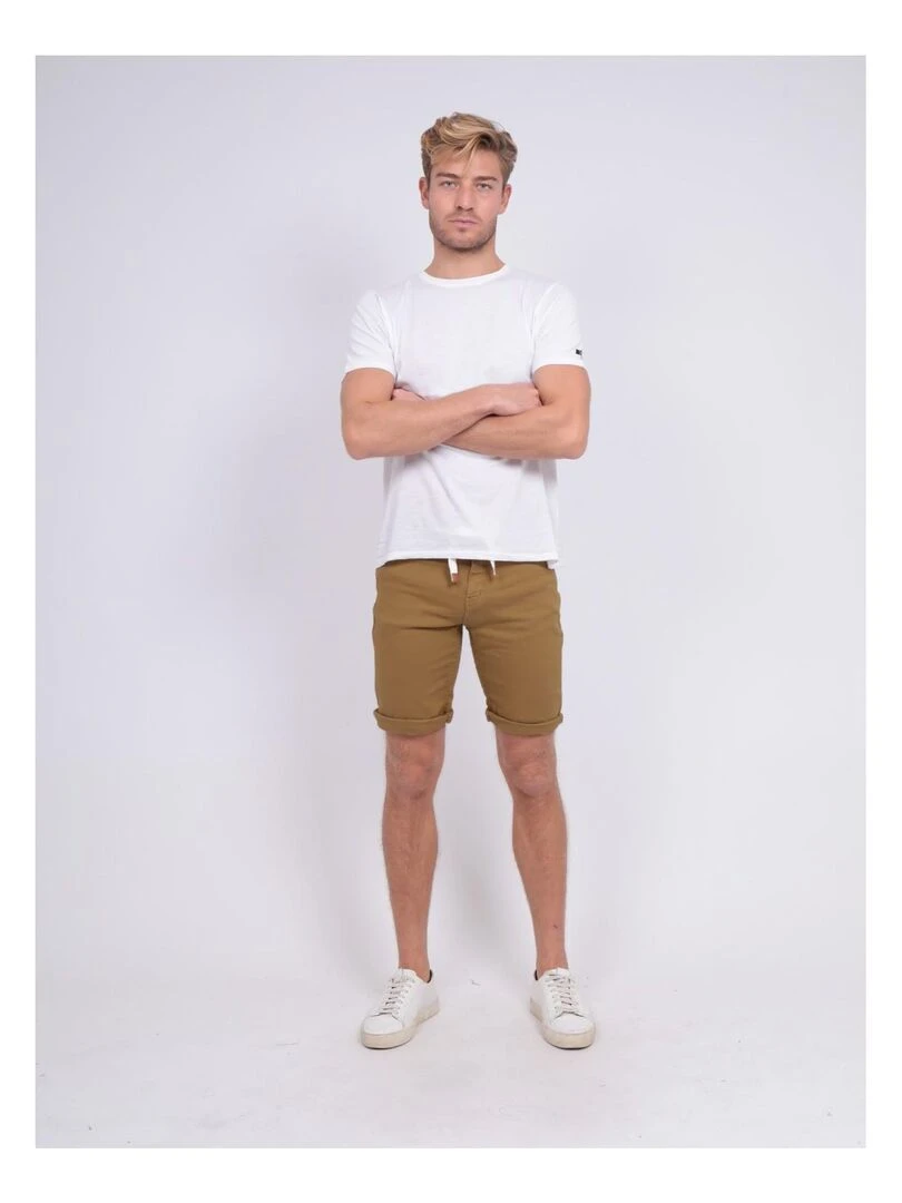 Bermuda chino BANDAL   Marron glacé