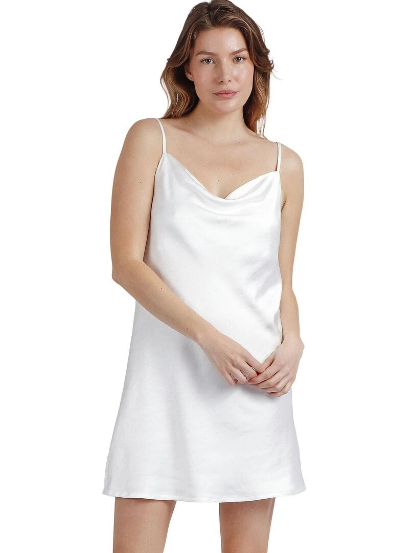 Nuisette Satin Luxe Blanc
