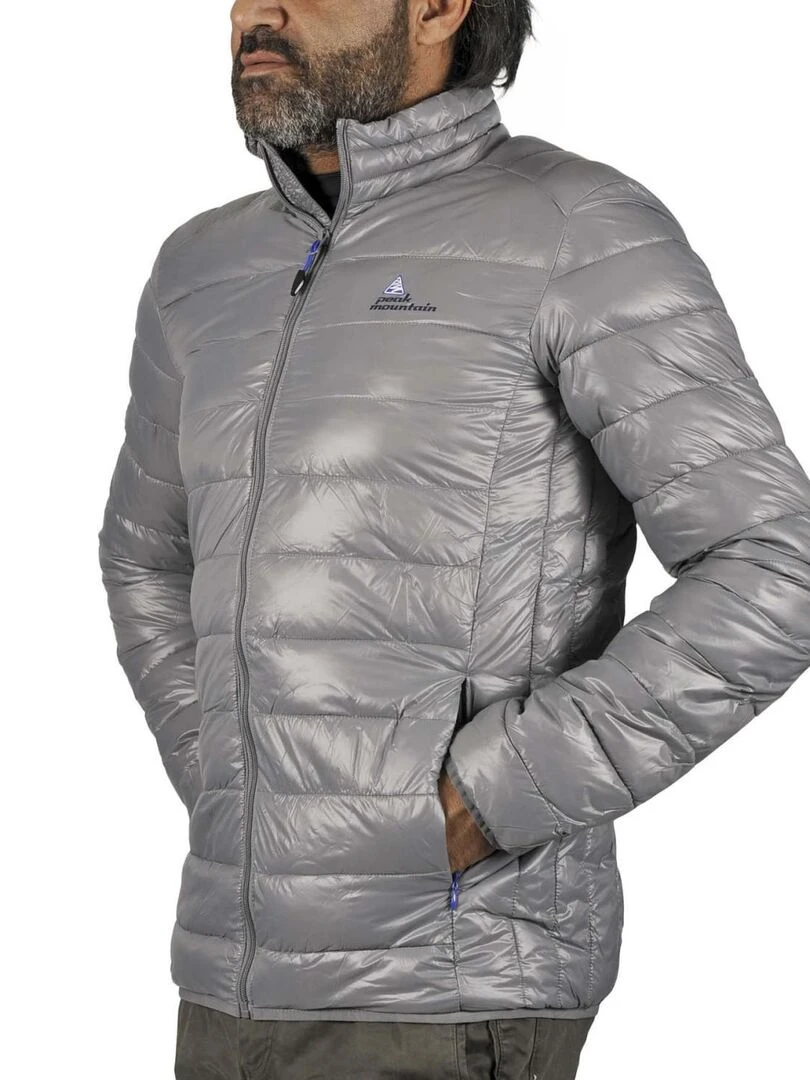 Doudoune fine homme CEKING   PEAK MOUNTAIN   Gris