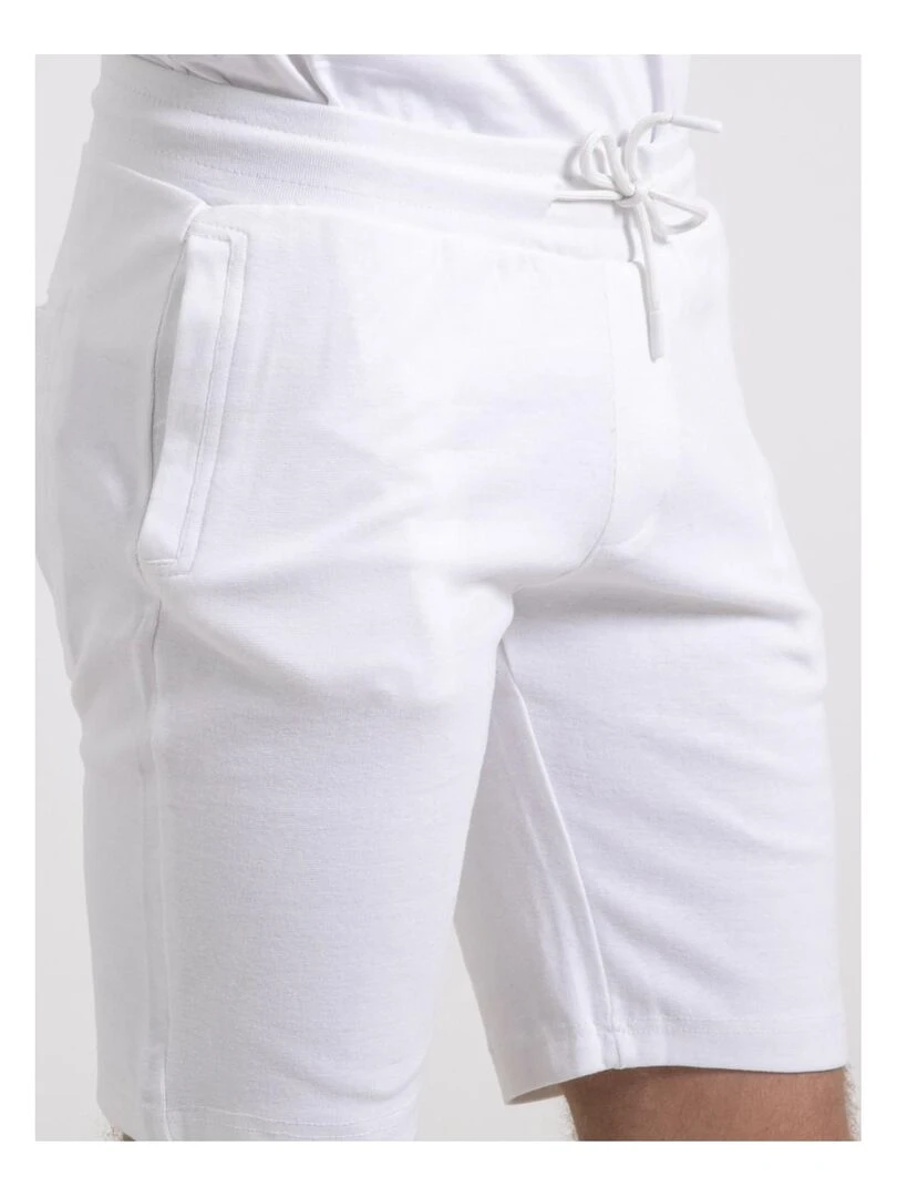 Bermuda maille BEVEER   Blanc