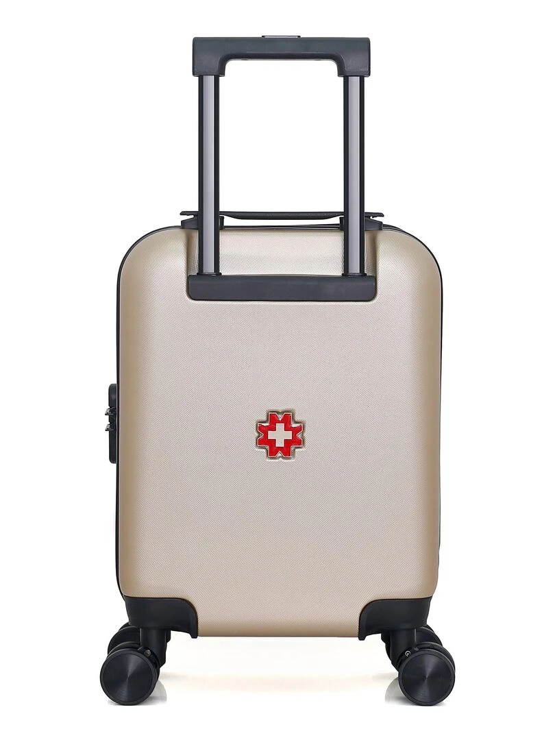 SWISS KOPPER   VALISE CABINE XS AIGLE 4 ROUES 46 CM   Beige