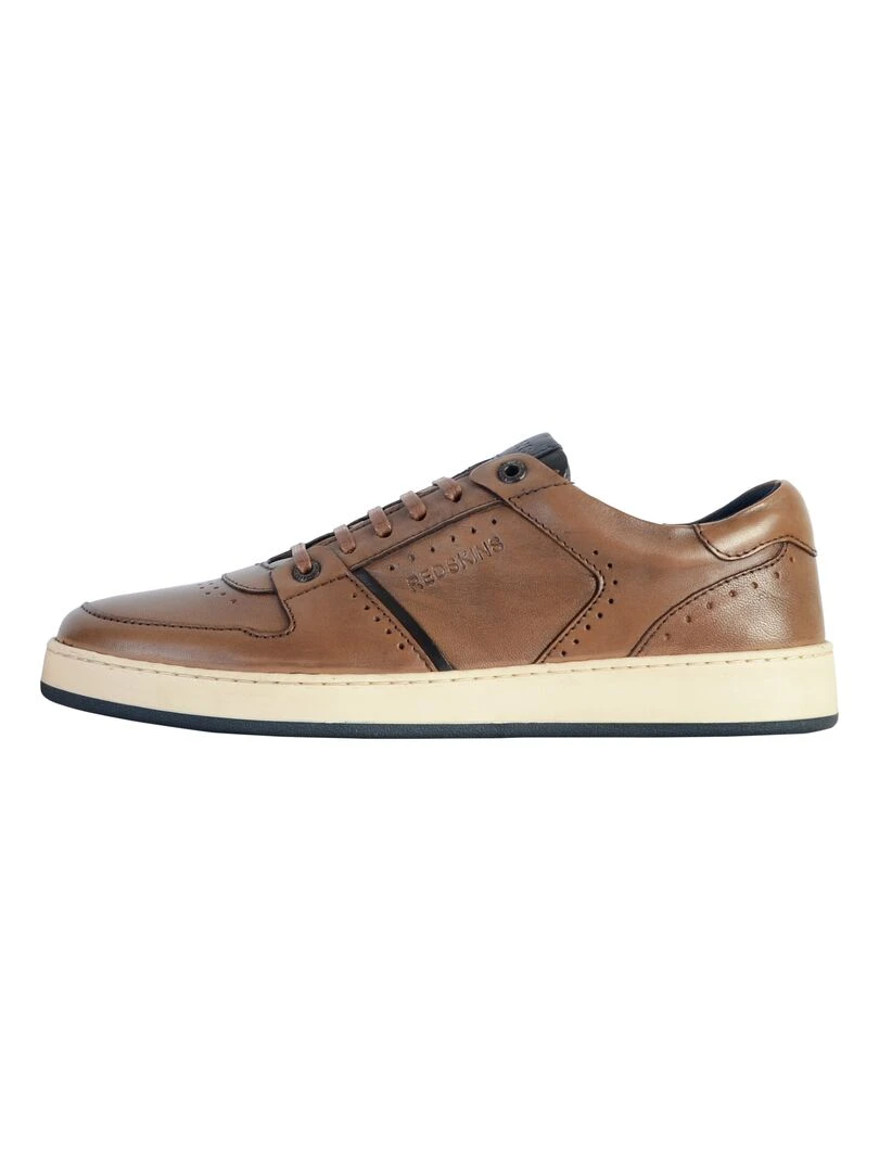 Basket Cuir Redskins Chaleur Bleu