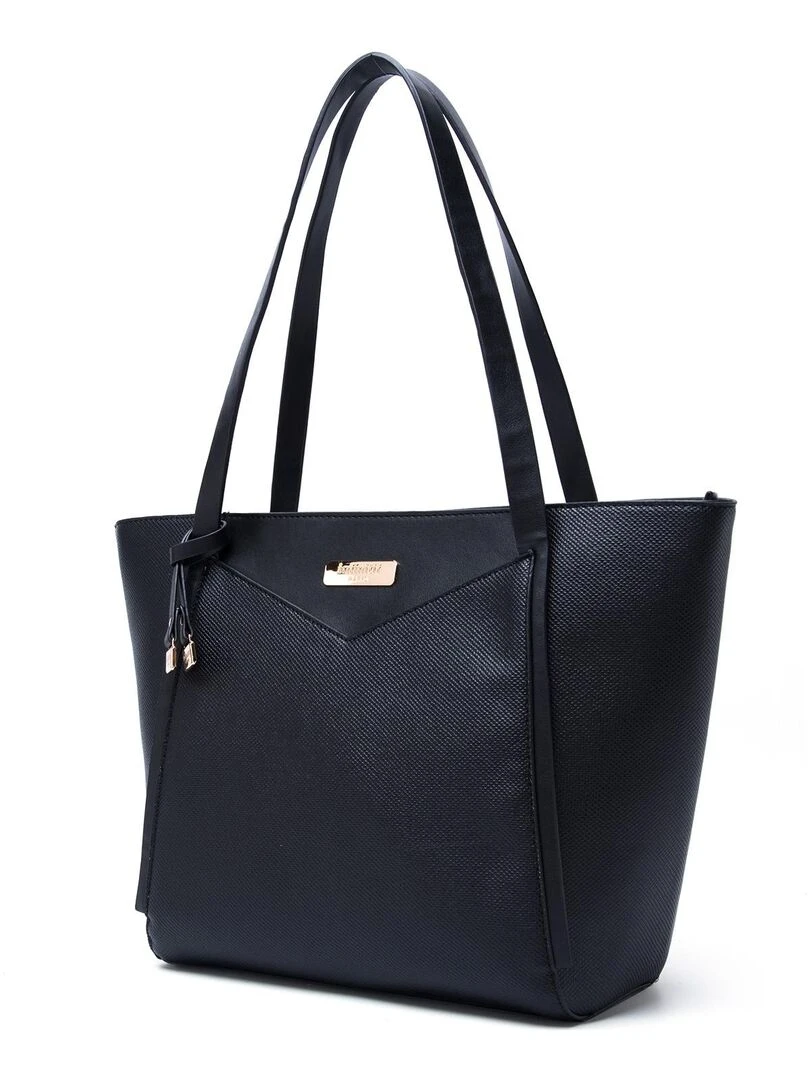 INFINITIF SAC A MAIN GIROFLEE Noir