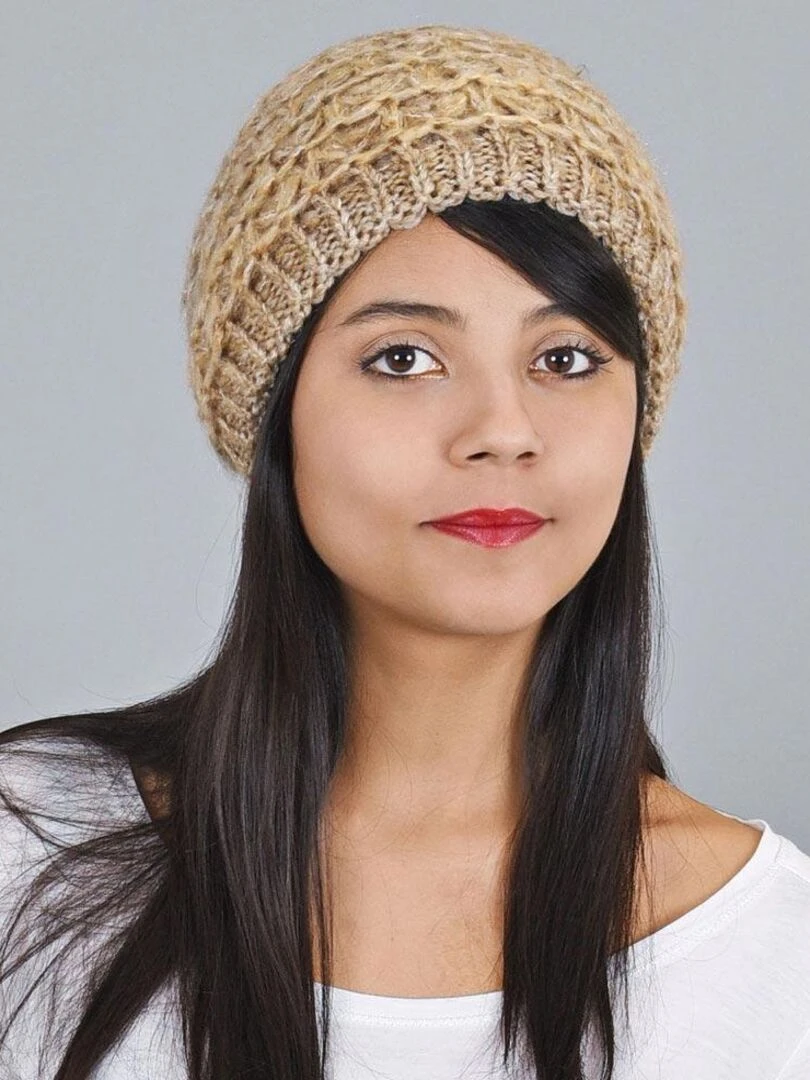 Bonnet Aravis Fabriqué en Europe Beige