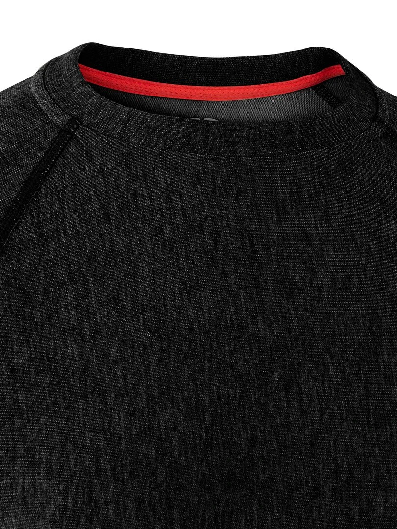 T shirt col rond Comfort Thermolactyl 3 homme DamartSport Noir
