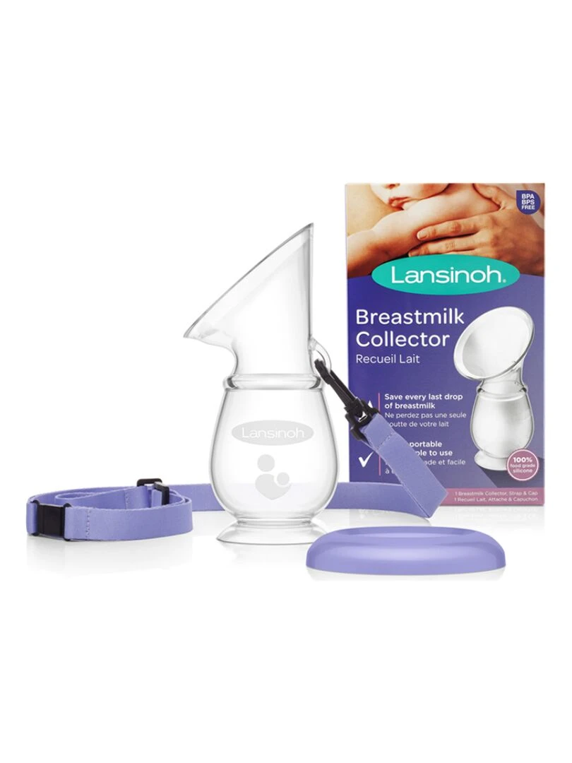 Tire lait manuel en silicone Violet