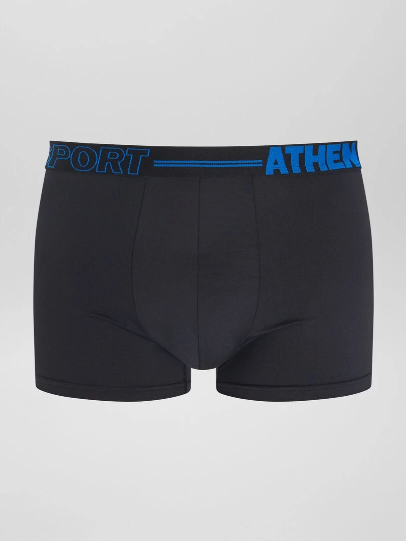 Lot de 3 boxers 'Athena'   Noir