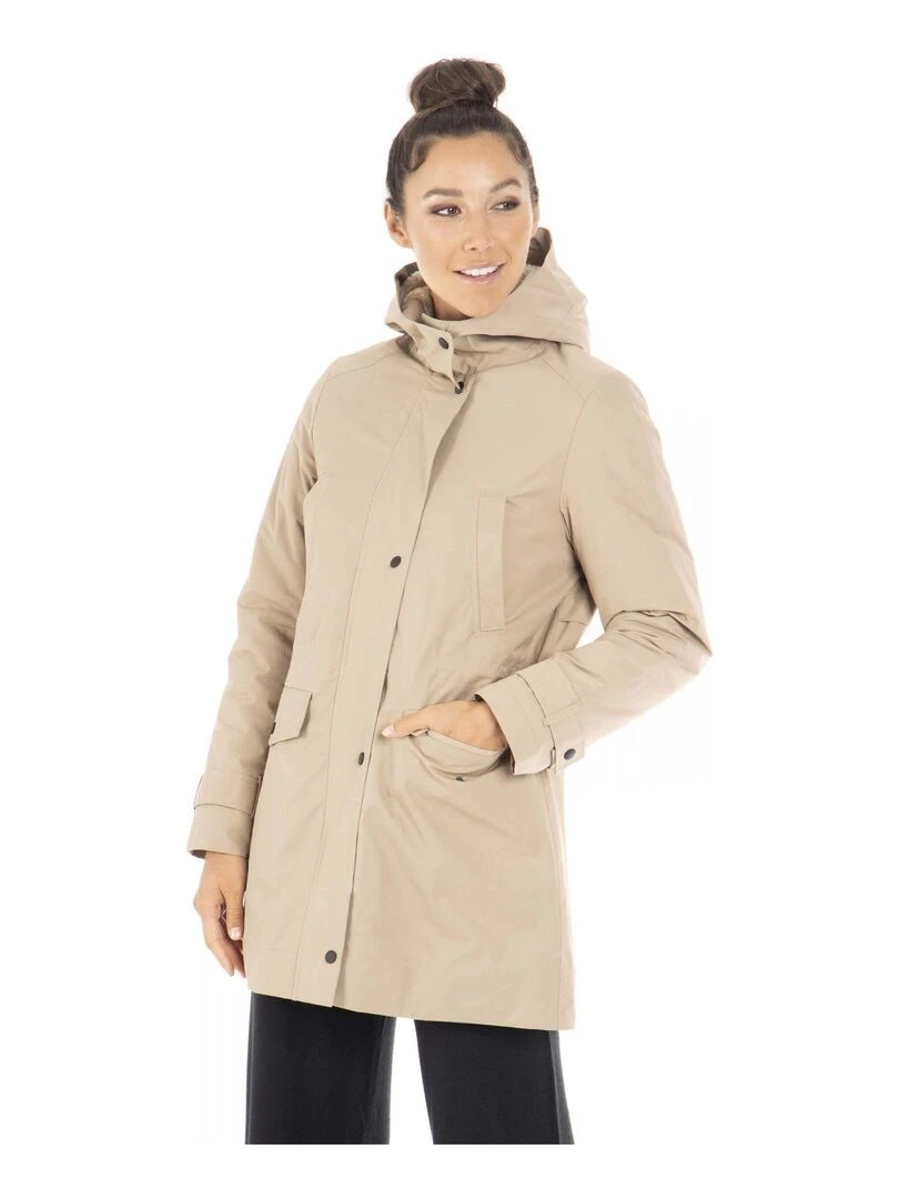 Parka capuche MARGOT   Gérard Pasquier   Beige
