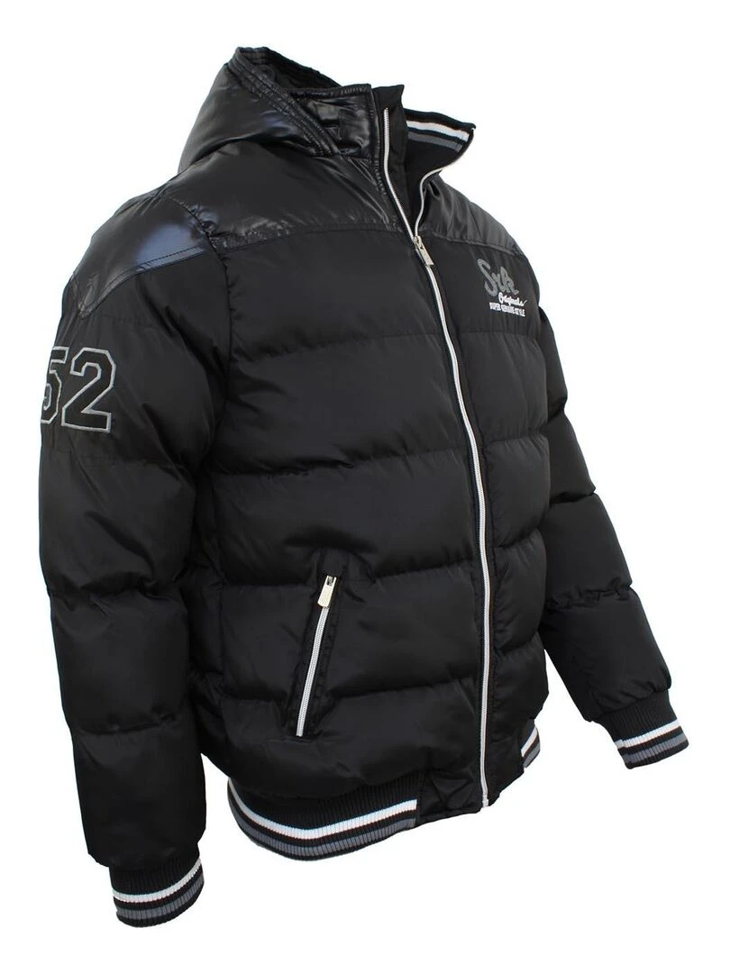Doudoune Garçon ECOBAL   SRK   Noir Noir