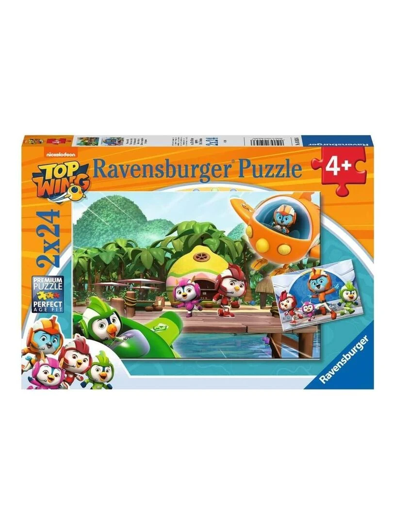Puzzle 2 x 24 pièces top wing : mission accomplie N/A