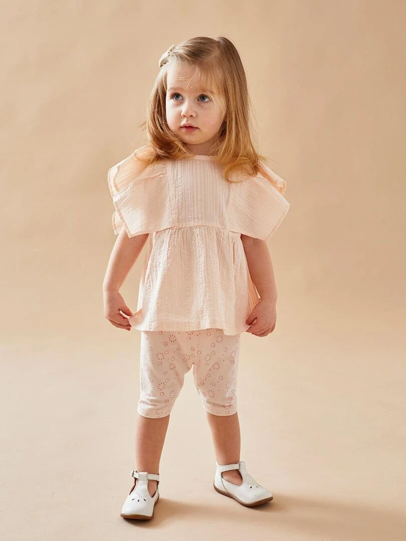 Set blouse + legging à imprimé clair Noukie's Rose