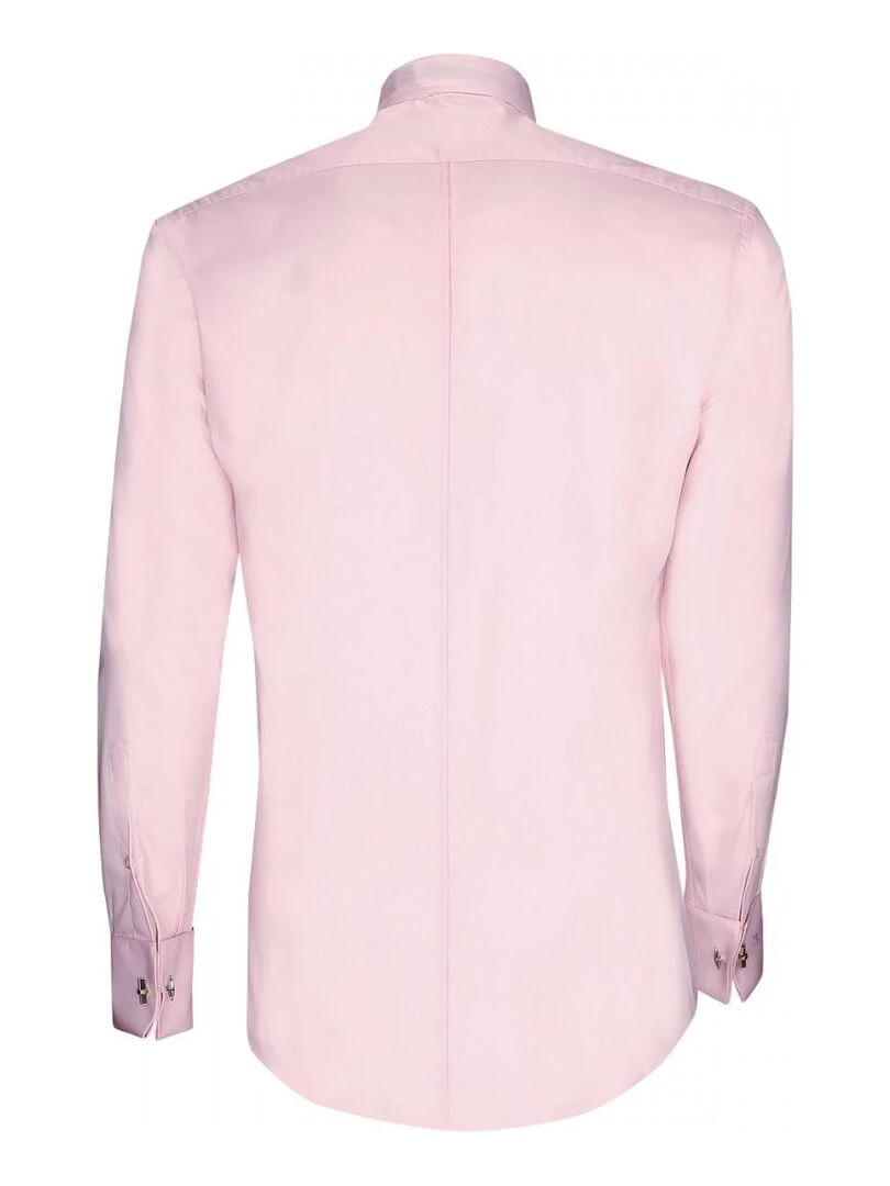 Chemise col cassé PREMIUM Rose